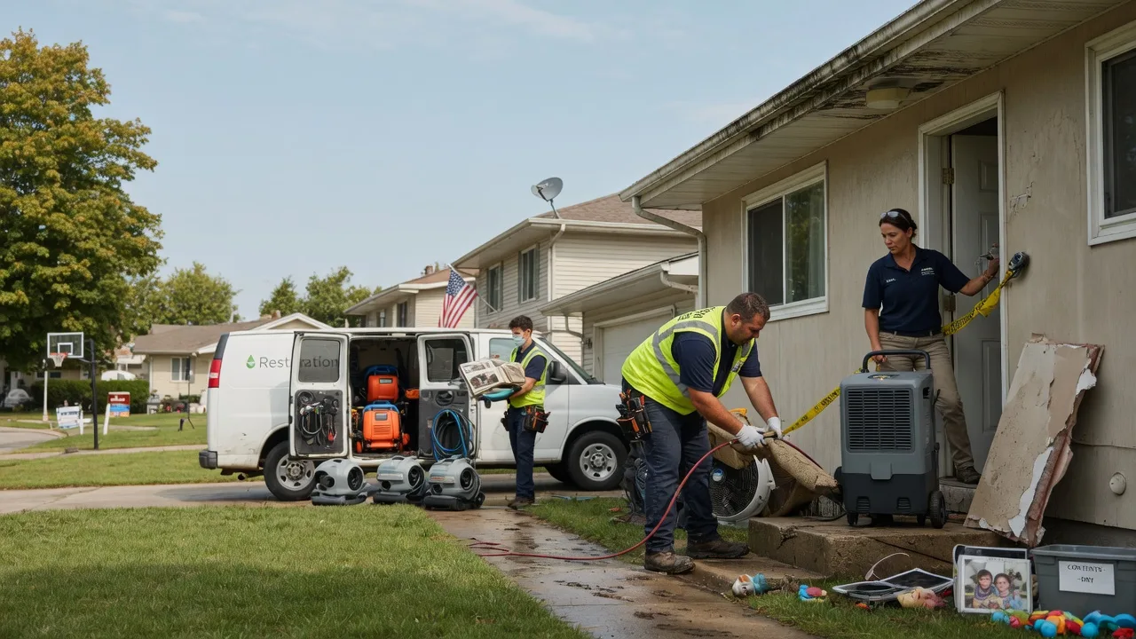 Water Damage Restoration in Harrietta, MI near me